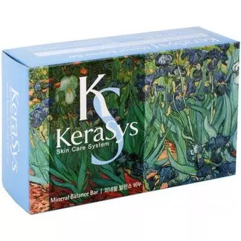 KeraSys Мыло Минерал баланс 100 g синее