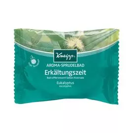 Kneipp Соль для жемчужной ванны ароматическая При холодной погоде шипучая таблетка 80г