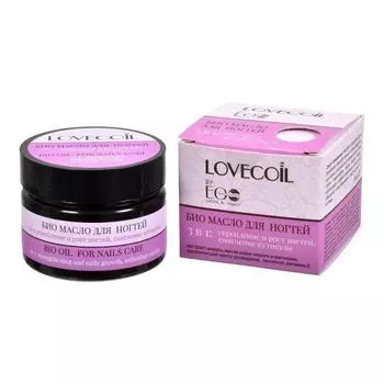 LovEcOil Масло Био для ногтей 3в1 Укрепление и рост ногтей, размягчение кутикулы 90мл