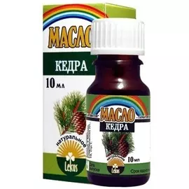 Масло эфирное кедр 10мл