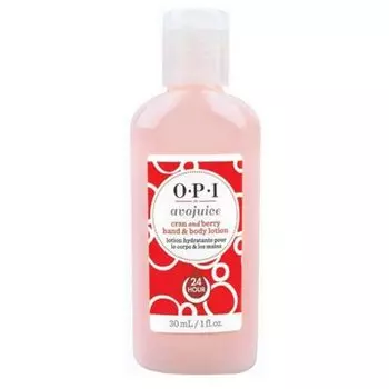 OPI Avojuice Лосьон для рук Клюква 28 мл