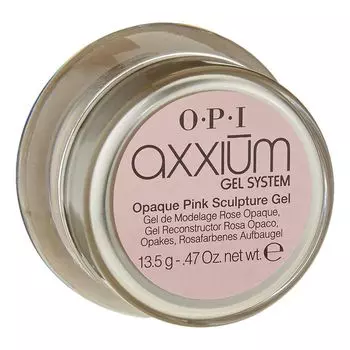 OPI Axxium Opaque Pink Scpltng Gel Гель непрозрачный розовый скульптурный 10 гр