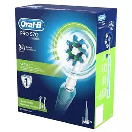 Oral-B Зубная щетка электрическая Professional Care 570/D16 Crossaction