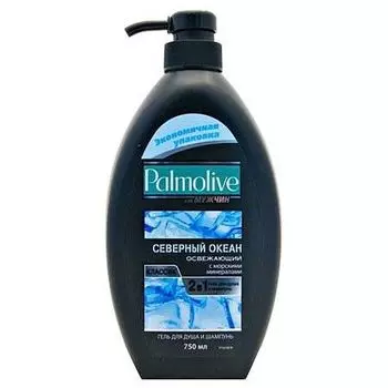 Palmolive Гель для душа Северный океан Освежающий 2 в 1 750мл