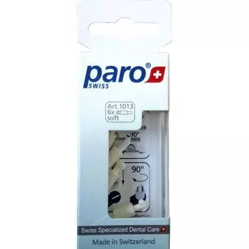 Paro Interspace Tip soft Монопучковые сменные насадки, мягкие