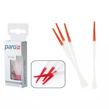 Paro Micro Brush Sticks Гибкие мягкие щеточки со специальным ворсом, 10 шт