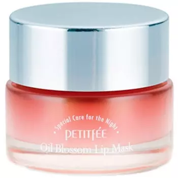 Petitfee Маска для губ с маслом камелии Oil Blossom Lip mask 15г
