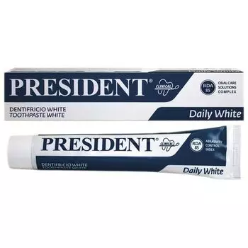 President Зубная паста White 50мл