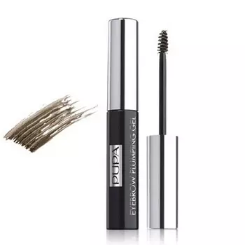 Pupa гель для бровей EYEBROW PLUMPING фиксирующий №002 Brown