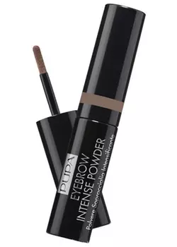Pupa пудра для бровей EYEBROW INTENSE POWDER №002 коричневый