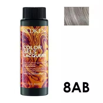 Redken Color Gels Lacquers 8AB Краска-лак для волос 3х60мл