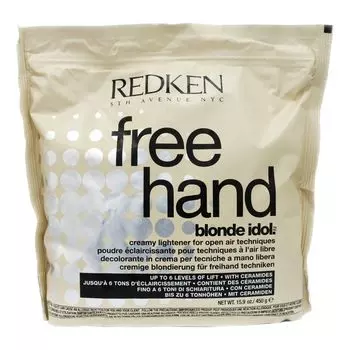 Redken ФРИ ХЭНД ПУДРА для открытых техник 450г