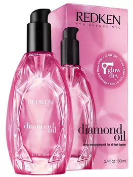 Redken (Редкен) Даймонд Ойл Глоу Драй термозащитное масло 100 мл