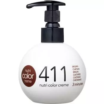 Revlon Nutri Color Creme Крем-краска 3в1 411 Коричневый 270мл