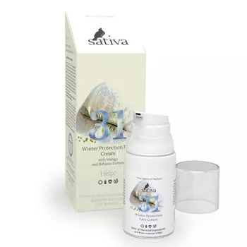 Sativa Крем для лица защитный зимний №31 30мл