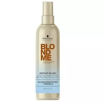 Schwarzkopf БлондМИ Оттеночный спрей Сталь