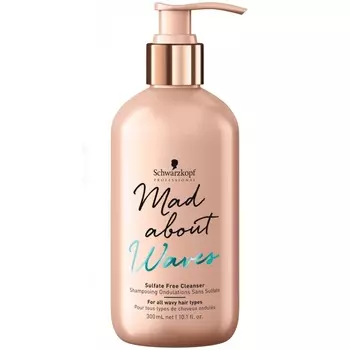 Schwarzkopf Mad About Waves Крем бессульфатный очищающий 300мл
