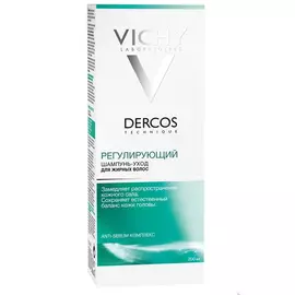 Vichy (Виши) Деркос Шампунь регулирующий для жирных волос 200 мл