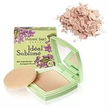 Vivienne Sabo Пудра компактная против изъянов кожи/Anti imperfection Compact Powder/Poudre compacte anti-imperfections тон A1