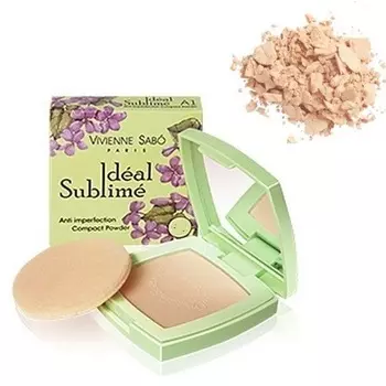 Vivienne Sabo Пудра компактная против изъянов кожи/Anti imperfection Compact Powder/Poudre compacte anti-imperfections тон A2