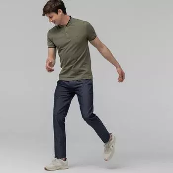 Мужские брюки Lacoste из смеси хлопка и льна