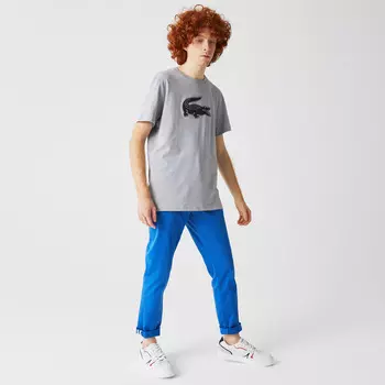 Мужские классические брюки - чинос Lacoste Slim Fit из хлопка