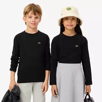 Детская футболка Lacoste из хлопка