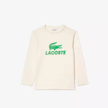 Детская футболка Lacoste из хлопка