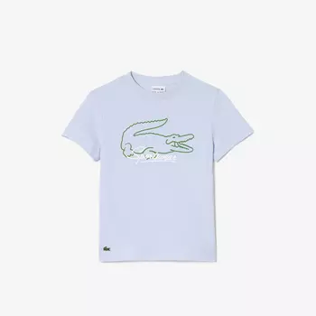 Детская футболка Lacoste из органического хлопка
