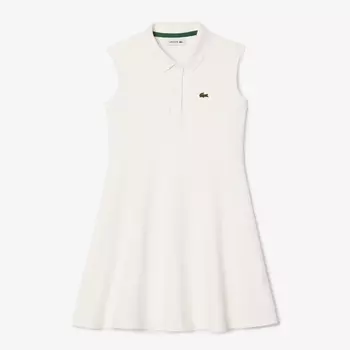 Детское платье - поло Lacoste Pleated