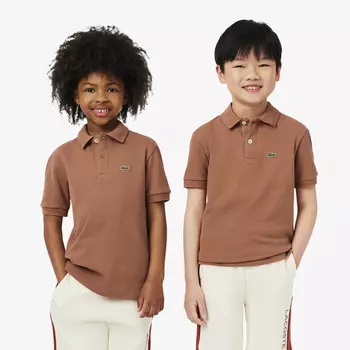 Детское поло Lacoste из хлопка Pique