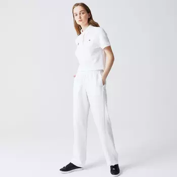 Женские брюки Lacoste из смеси льна и лиоцелла