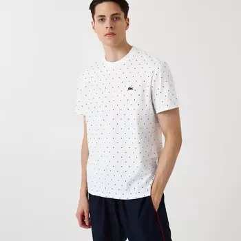 Хлопковая футболка Lacoste
