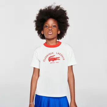 Хлопковая футболка Lacoste
