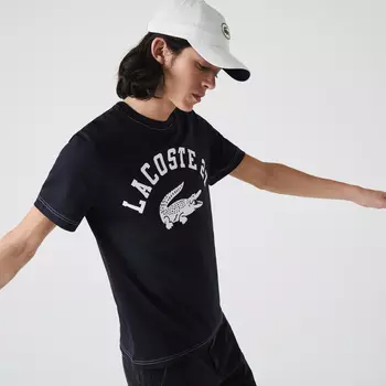 Хлопковая футболка Lacoste