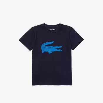 Хлопковая футболка Lacoste