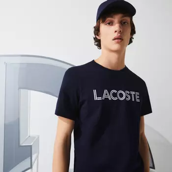 Хлопковая футболка Lacoste