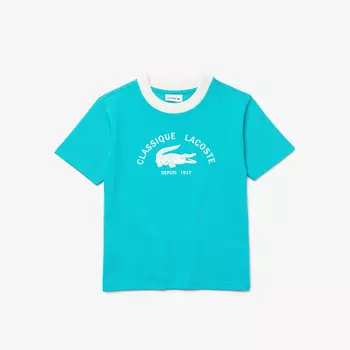 Хлопковая футболка Lacoste