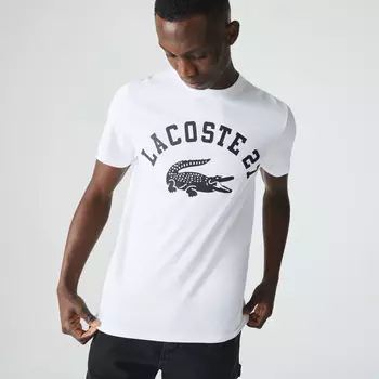 Хлопковая футболка Lacoste