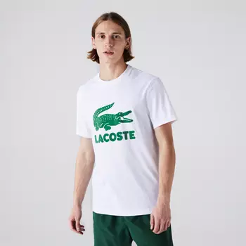 Хлопковая футболка Lacoste L!VE