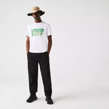 Хлопковая футболка Lacoste