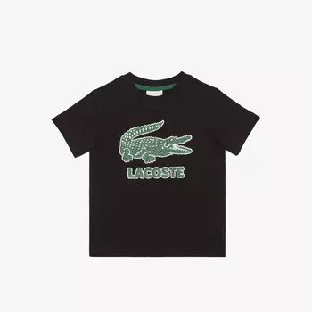 Детская футболка Lacoste с винтажным логотипом