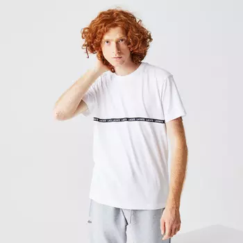 Хлопковая футболка Lacoste