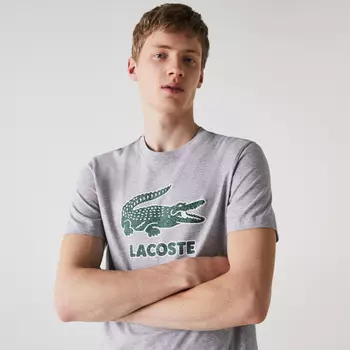 Хлопковая футболка Lacoste