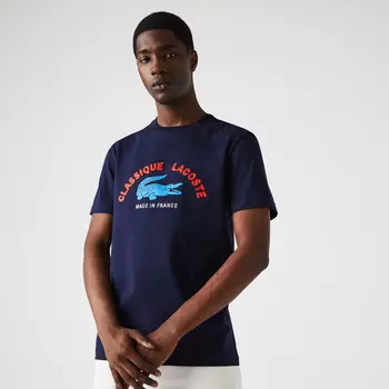Хлопковая футболка Lacoste
