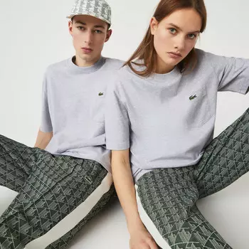 Футболка свободного кроя Lacoste L!VE Unisex