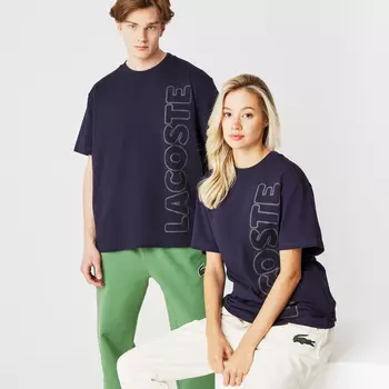 Футболка Lacoste свободной посадки Unisex