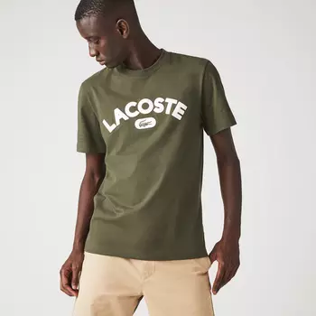 Хлопковая футболка Lacoste