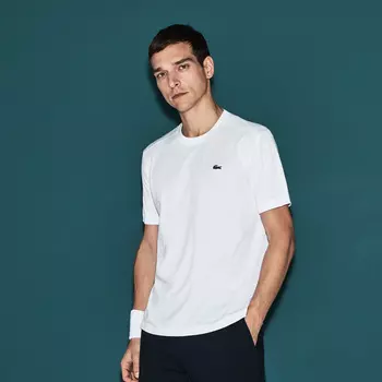 Хлопковая футболка Lacoste