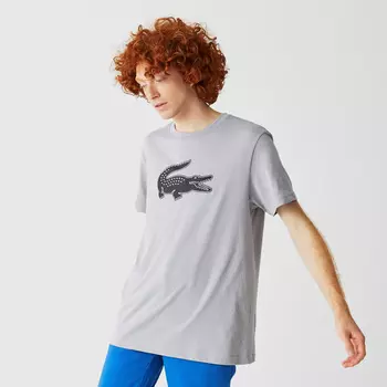 Мужская футболка Lacoste с принтом